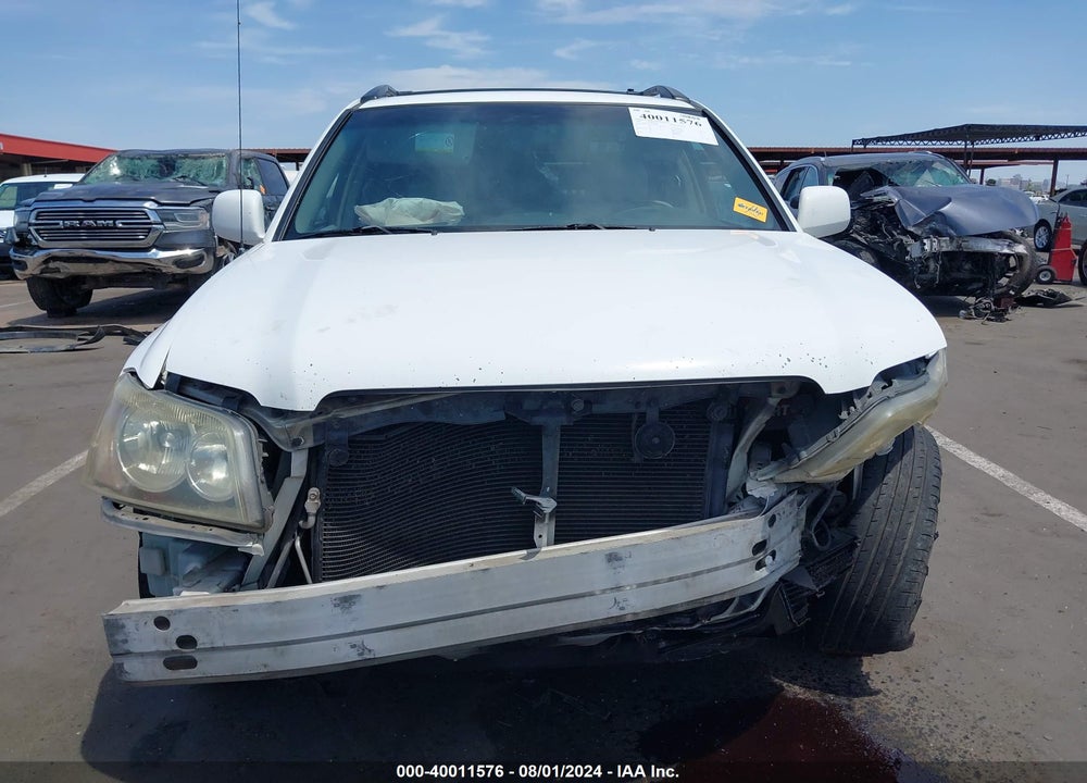 2002 TOYOTA HIGHLANDER V6 VIN: JTEGF21A520034983