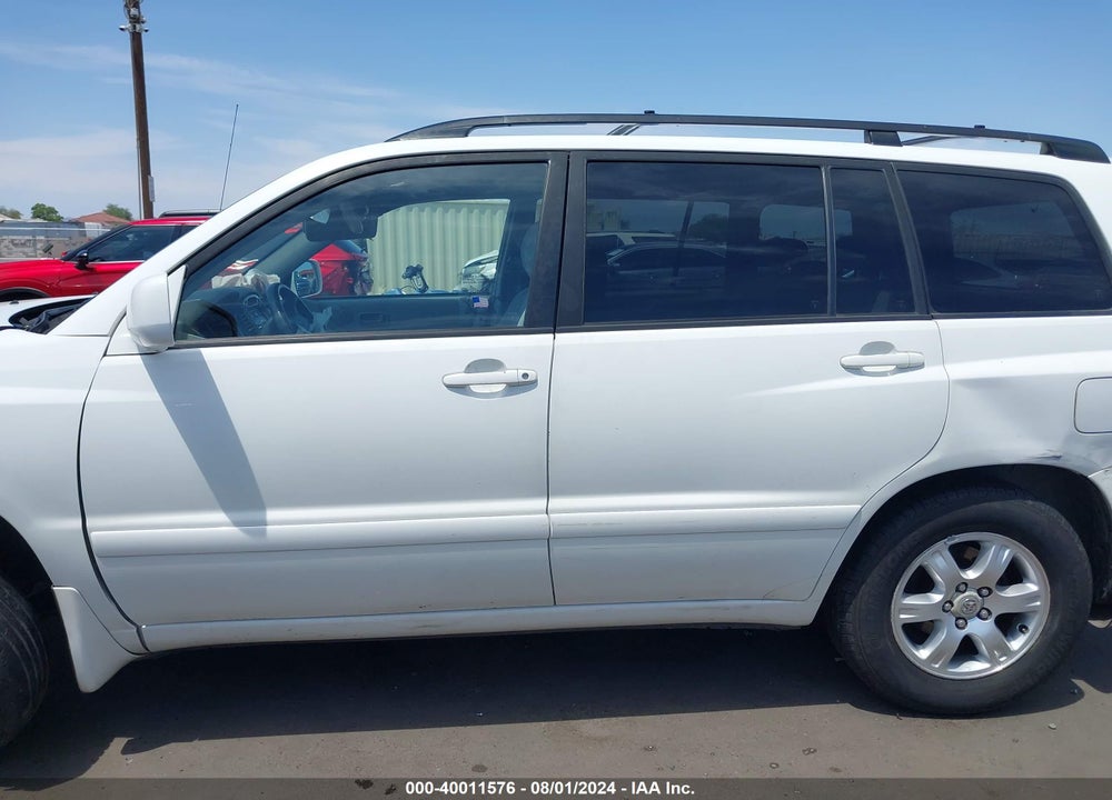 2002 TOYOTA HIGHLANDER V6 VIN: JTEGF21A520034983