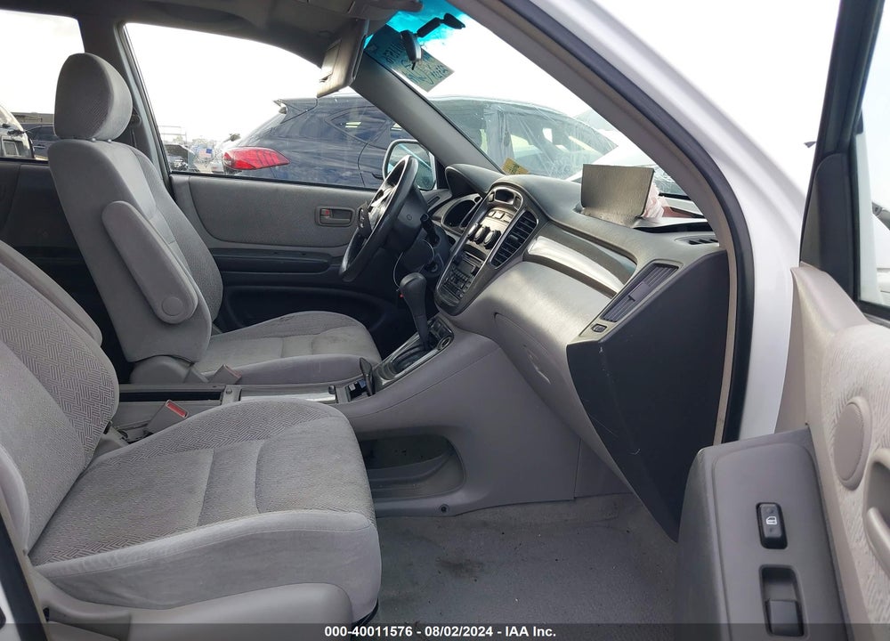 2002 TOYOTA HIGHLANDER V6 VIN: JTEGF21A520034983