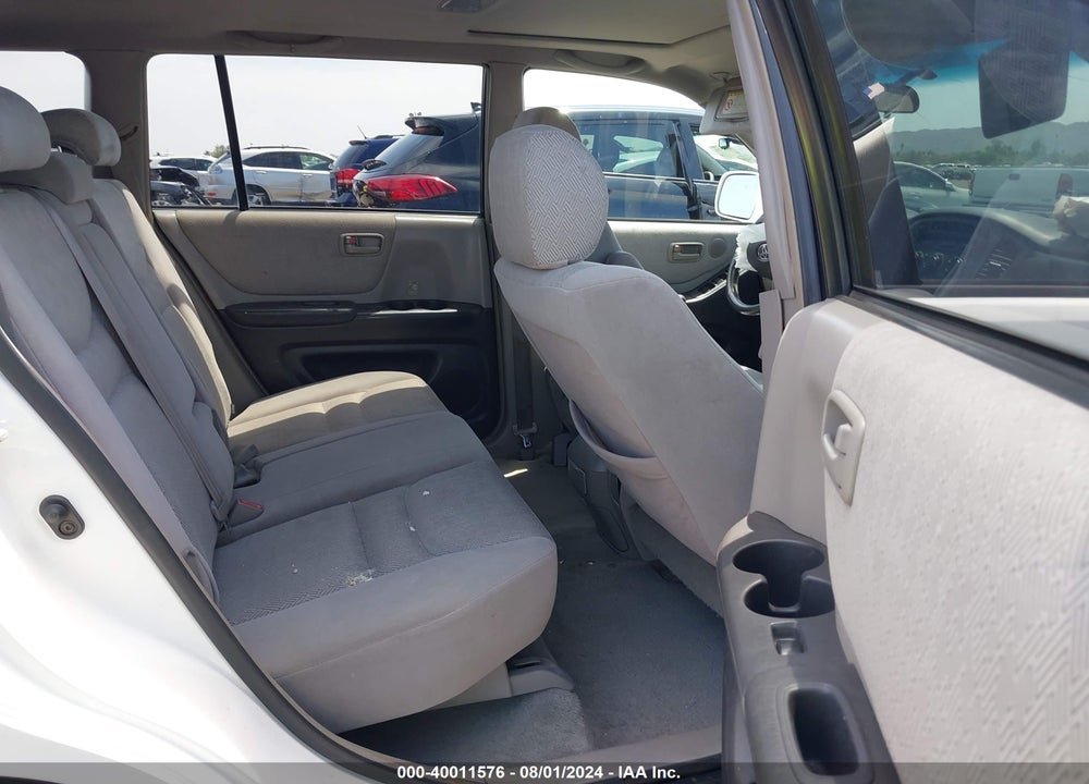 2002 TOYOTA HIGHLANDER V6 VIN: JTEGF21A520034983