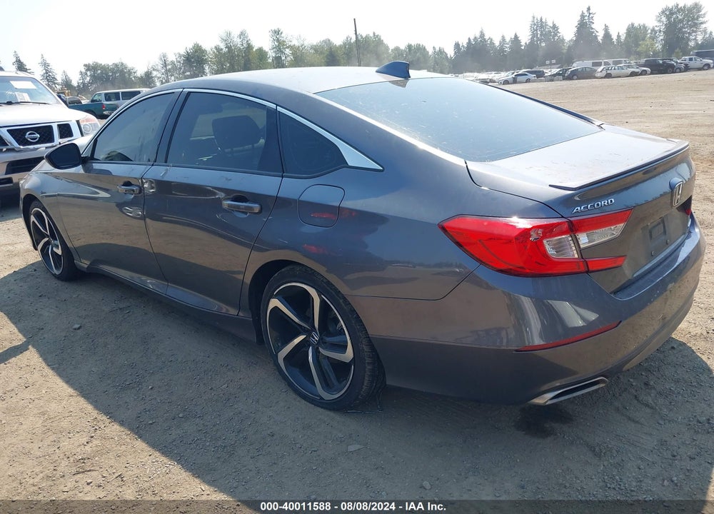 2020 HONDA ACCORD SPORT VIN: 1HGCV1F37LA101185