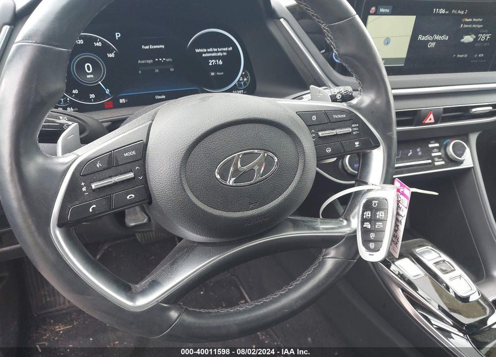 2020 HYUNDAI SONATA LIMITED VIN: 5NPEH4J20LH036672