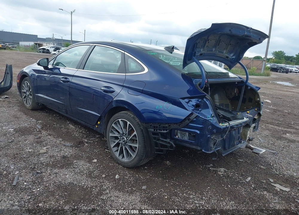 2020 HYUNDAI SONATA LIMITED VIN: 5NPEH4J20LH036672