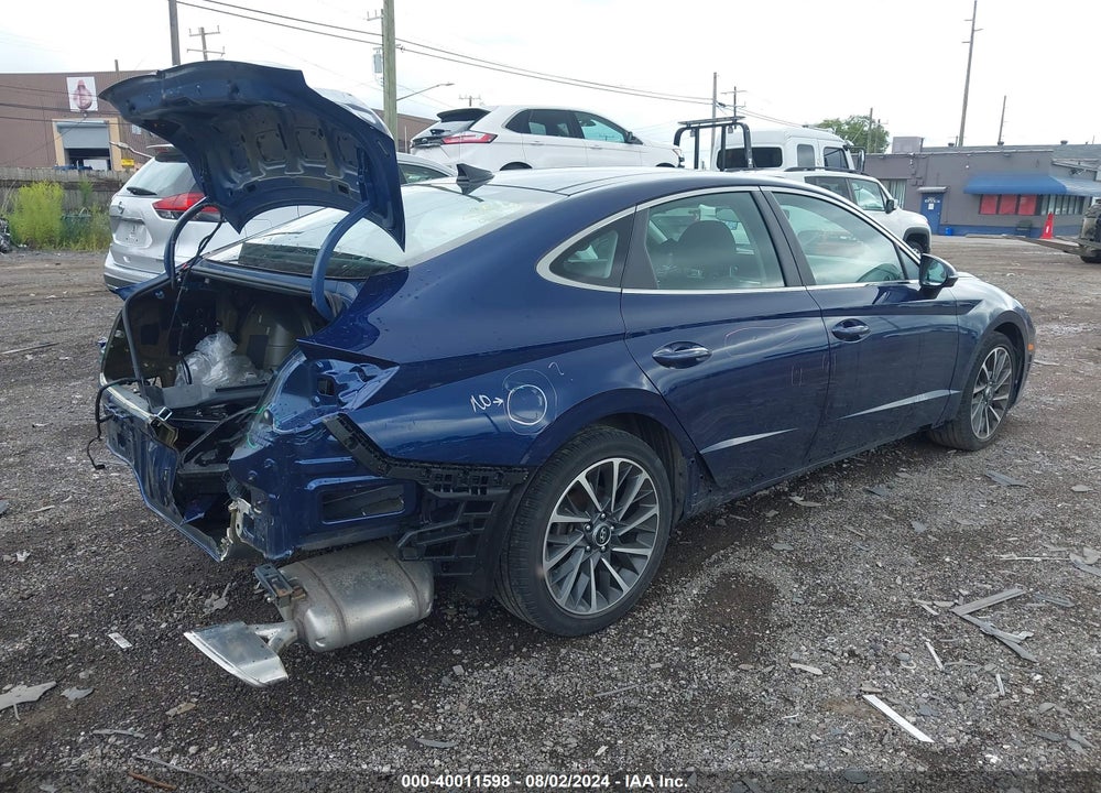 2020 HYUNDAI SONATA LIMITED VIN: 5NPEH4J20LH036672