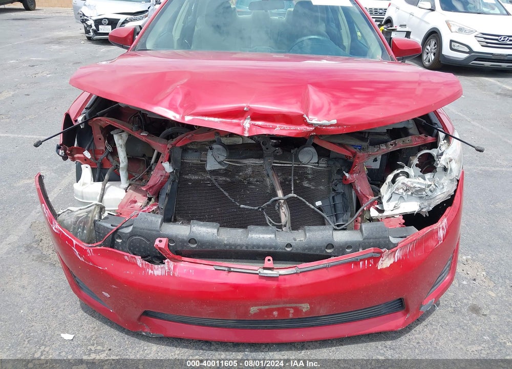 2012 TOYOTA CAMRY LE VIN: 4T4BF1FK2CR201127