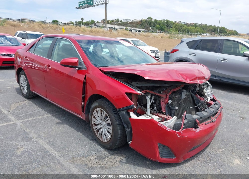 2012 TOYOTA CAMRY LE VIN: 4T4BF1FK2CR201127