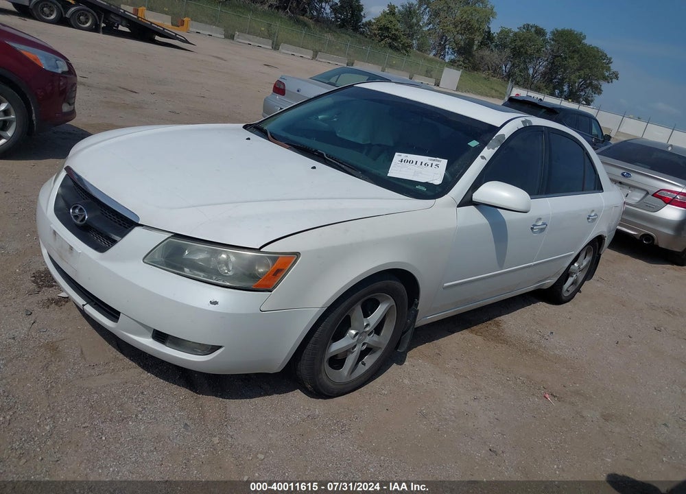2006 HYUNDAI SONATA GLS V6/LX V6 VIN: 5NPEU46F86H092600