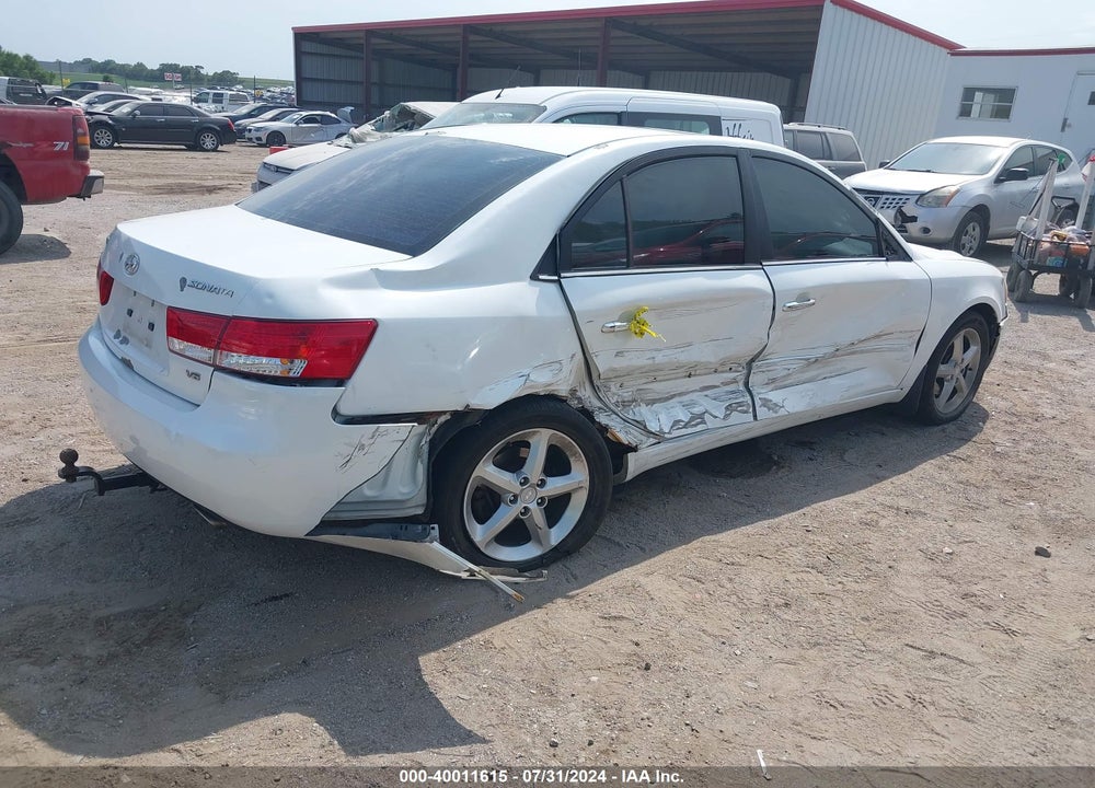 2006 HYUNDAI SONATA GLS V6/LX V6 VIN: 5NPEU46F86H092600
