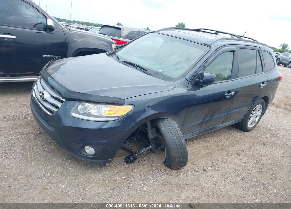 2012 HYUNDAI SANTA FE LIMITED V6 VIN: 5XYZKDAG5CG104826