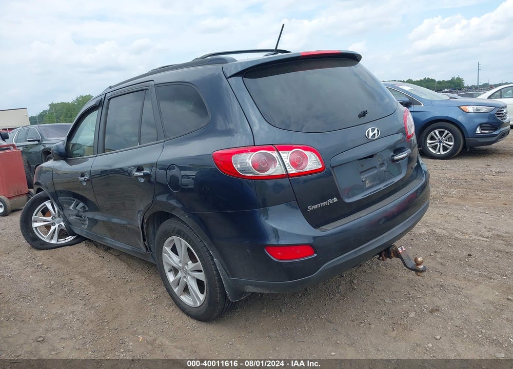 2012 HYUNDAI SANTA FE LIMITED V6 VIN: 5XYZKDAG5CG104826