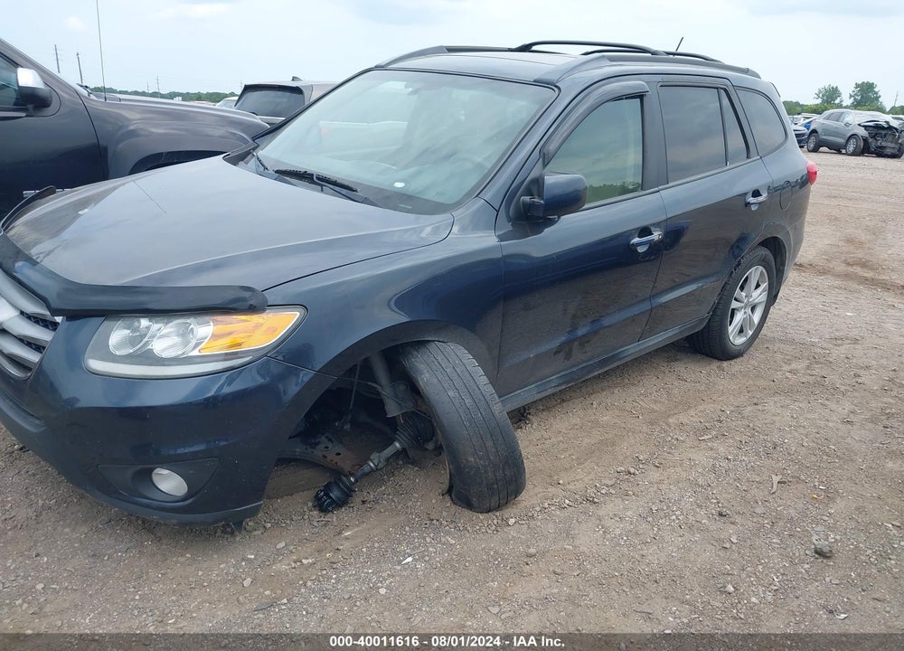 2012 HYUNDAI SANTA FE LIMITED V6 VIN: 5XYZKDAG5CG104826