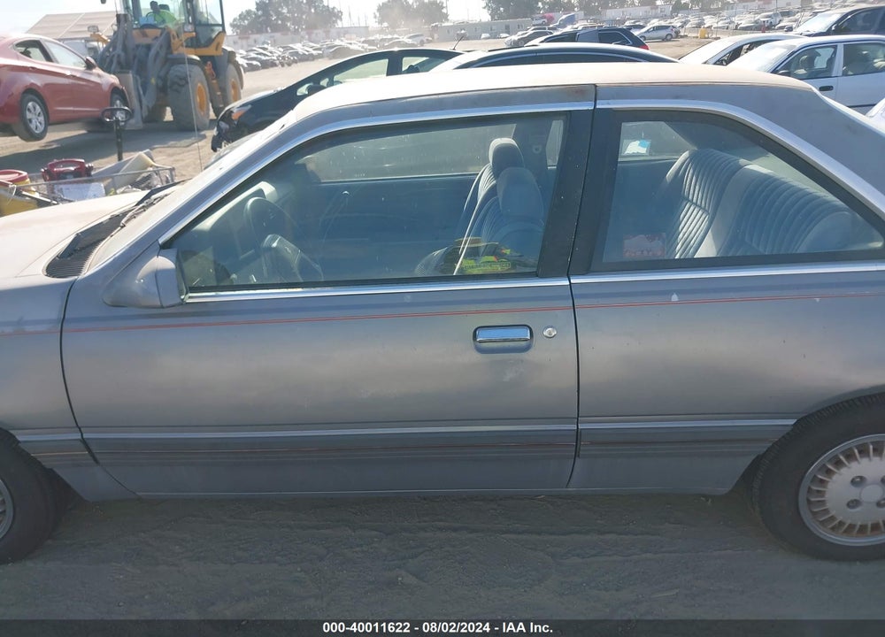 1984 MERCURY TOPAZ GS VIN: 1MEBP72R9EK613866