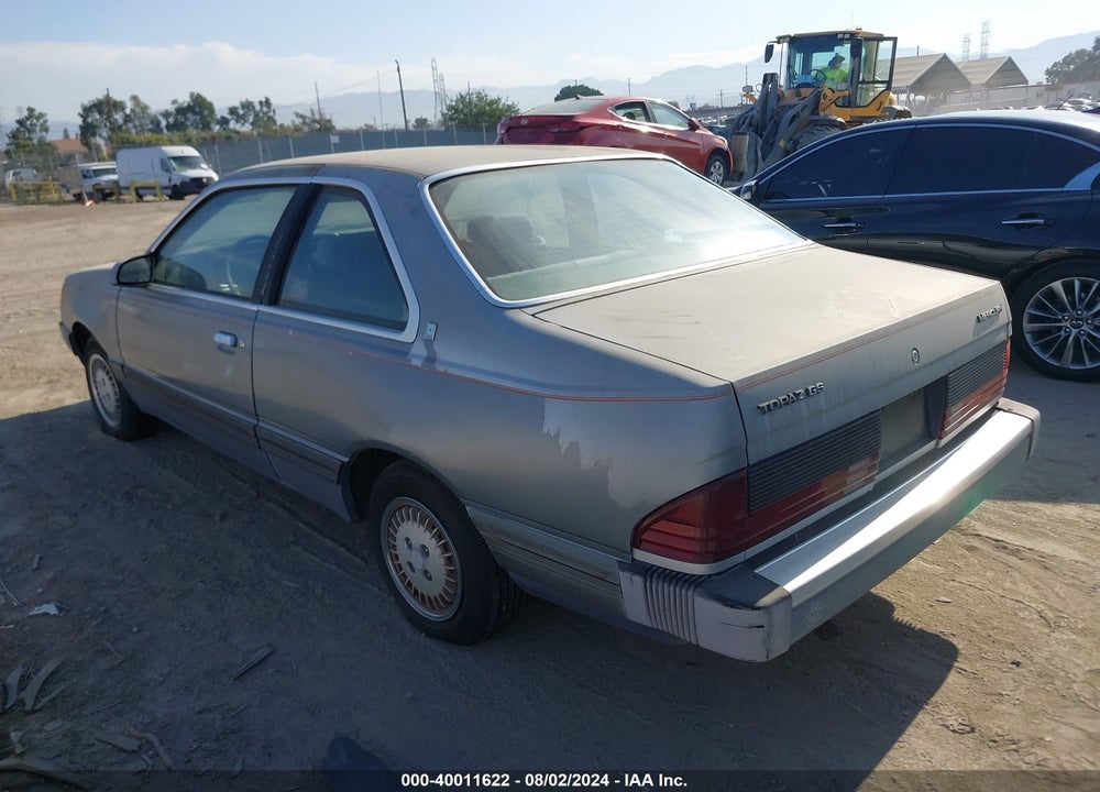 1984 MERCURY TOPAZ GS VIN: 1MEBP72R9EK613866