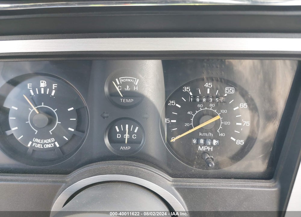 1984 MERCURY TOPAZ GS VIN: 1MEBP72R9EK613866