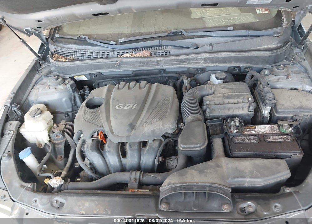 2013 HYUNDAI SONATA GLS VIN: 5NPEB4AC5DH727840