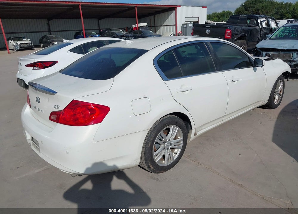 2011 INFINITI G37 JOURNEY VIN: JN1CV6AP5BM301732