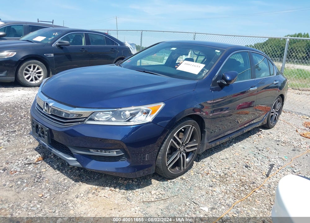 2016 HONDA ACCORD SPORT VIN: 1HGCR2F51GA183559