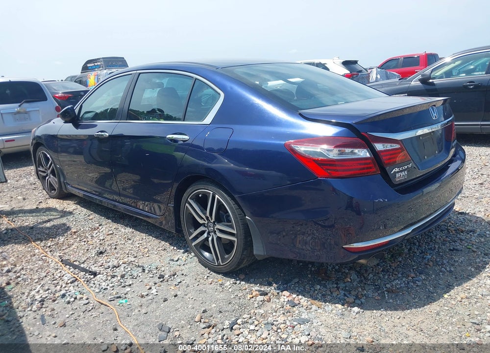2016 HONDA ACCORD SPORT VIN: 1HGCR2F51GA183559