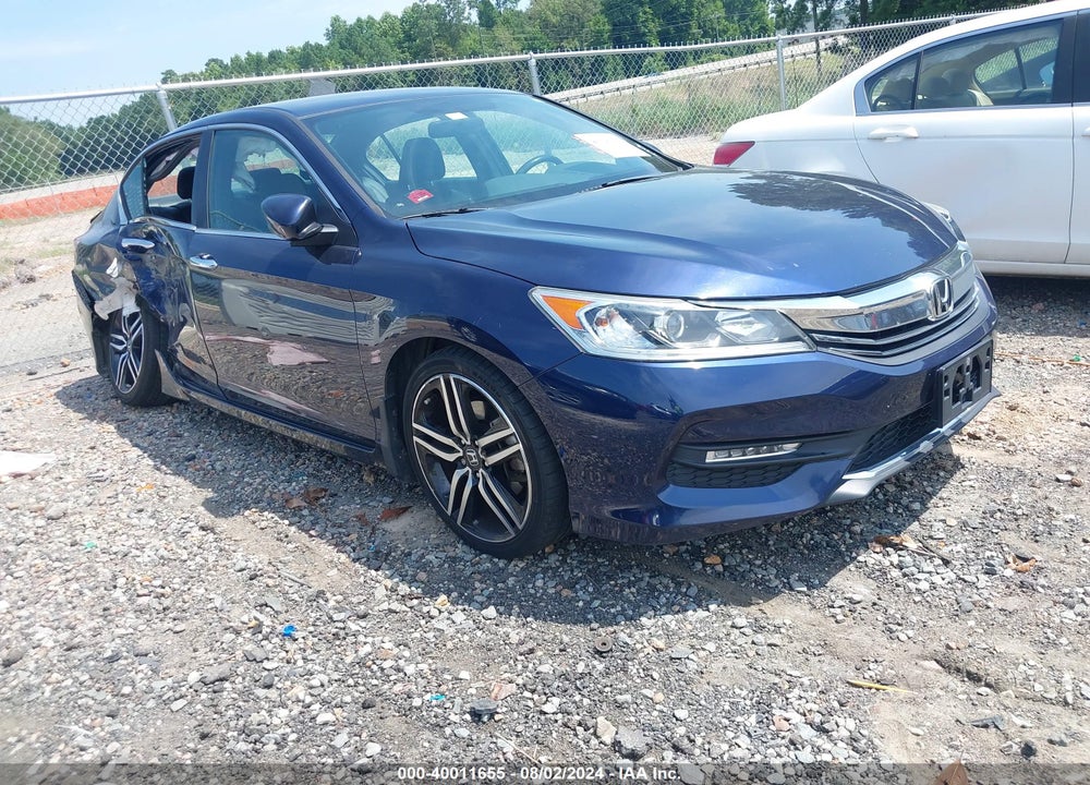2016 HONDA ACCORD SPORT VIN: 1HGCR2F51GA183559