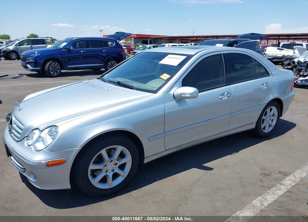 2007 MERCEDES-BENZ C 280 LUXURY 4MATIC VIN: WDBRF92H87F854625