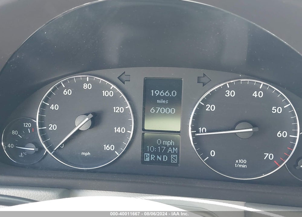 2007 MERCEDES-BENZ C 280 LUXURY 4MATIC VIN: WDBRF92H87F854625