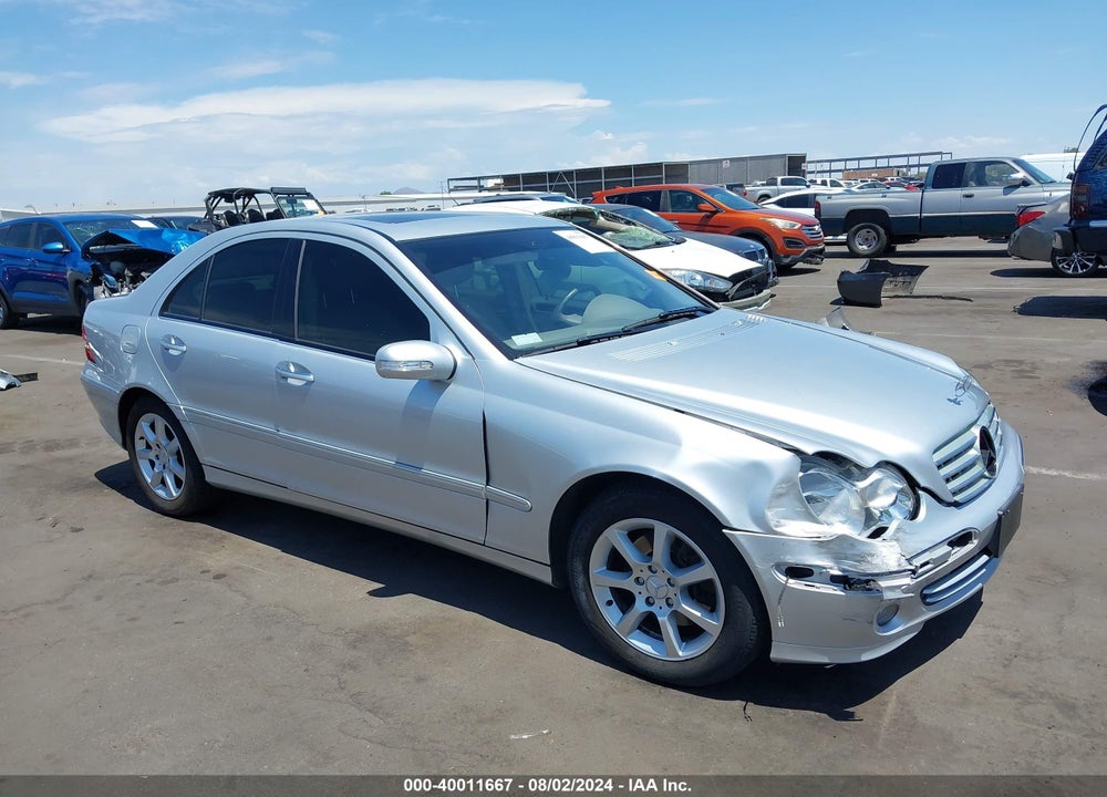 2007 MERCEDES-BENZ C 280 LUXURY 4MATIC VIN: WDBRF92H87F854625