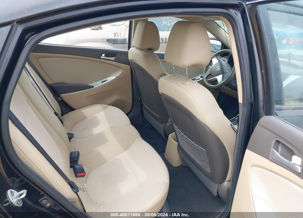 2012 HYUNDAI ACCENT GLS VIN: KMHCT4AE1CU052221