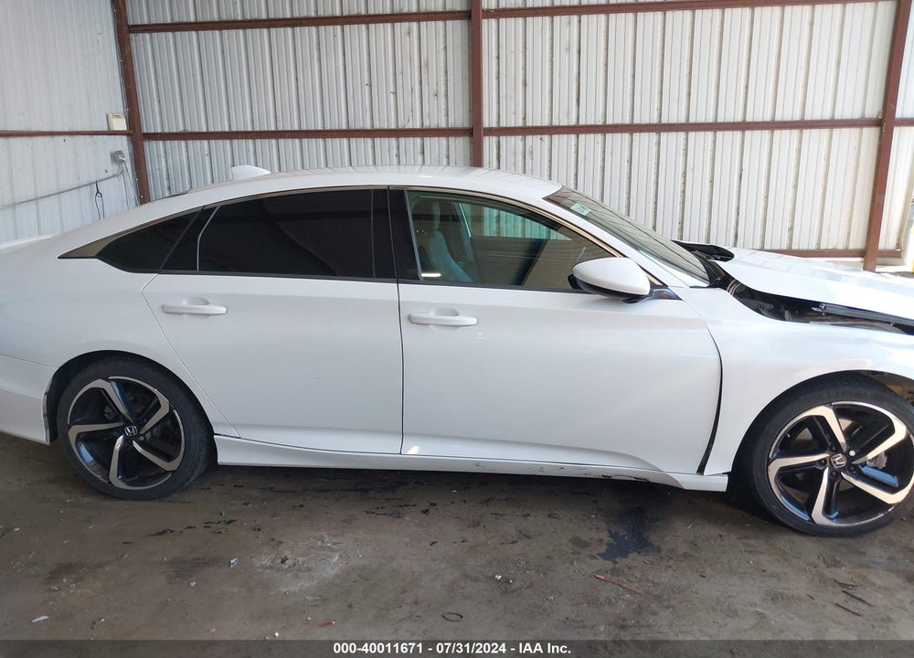 2018 HONDA ACCORD SPORT VIN: 1HGCV1F34JA159445