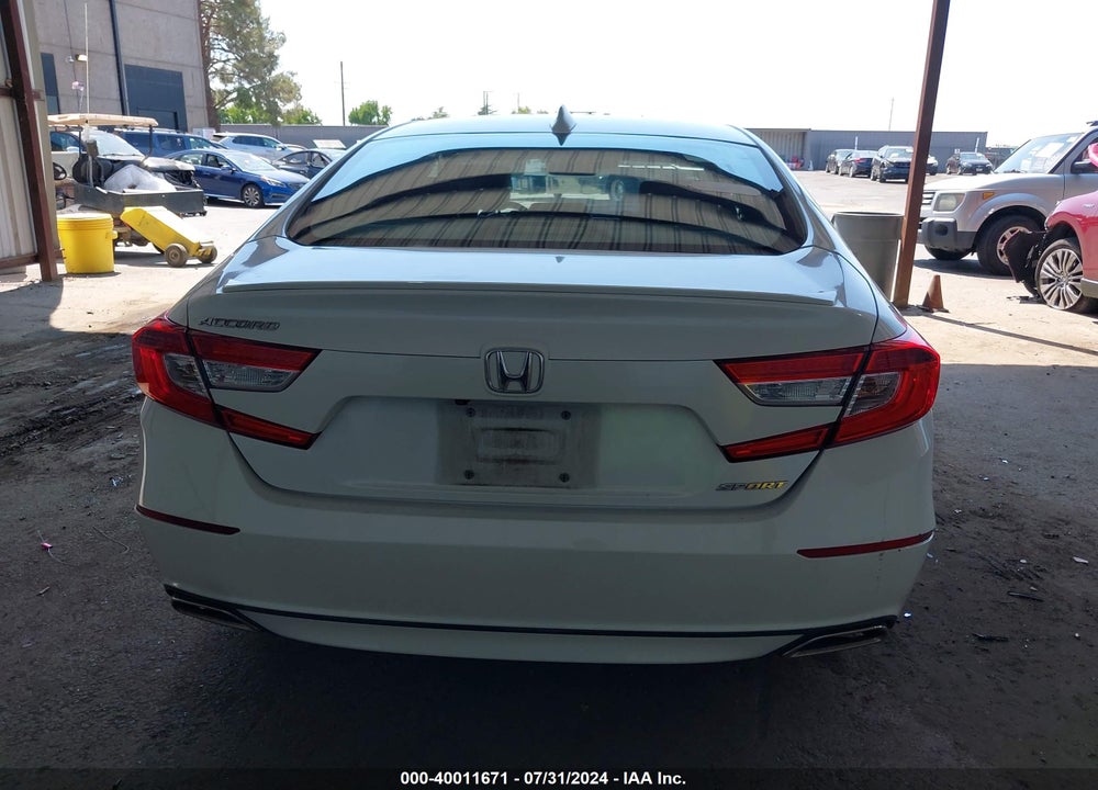 2018 HONDA ACCORD SPORT VIN: 1HGCV1F34JA159445