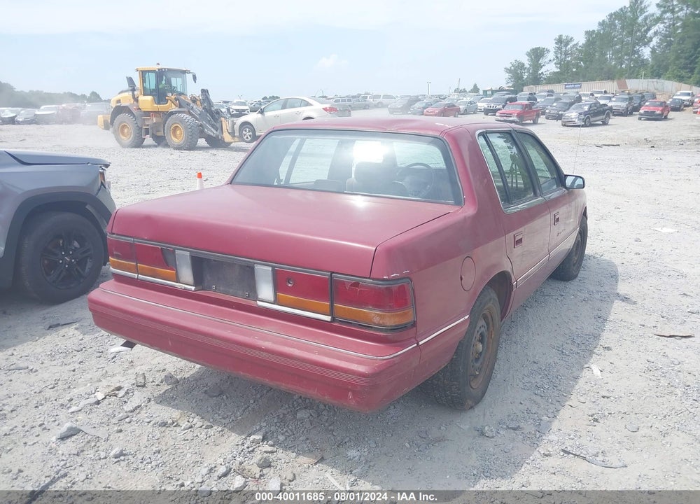 1991 DODGE SPIRIT VIN: 1B3XA46K1MF561730