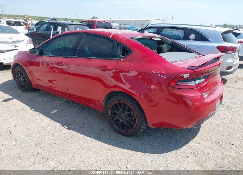 2013 DODGE DART RALLYE VIN: 1C3CDFBH0DD648884