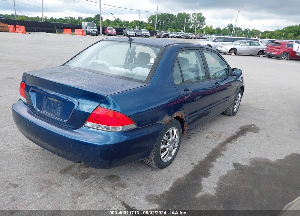 2006 MITSUBISHI LANCER ES/SE VIN: JA3AJ26E56U071985