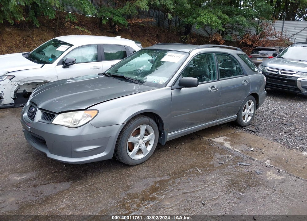 2007 SUBARU IMPREZA 2.5I VIN: JF1GG61647G800579