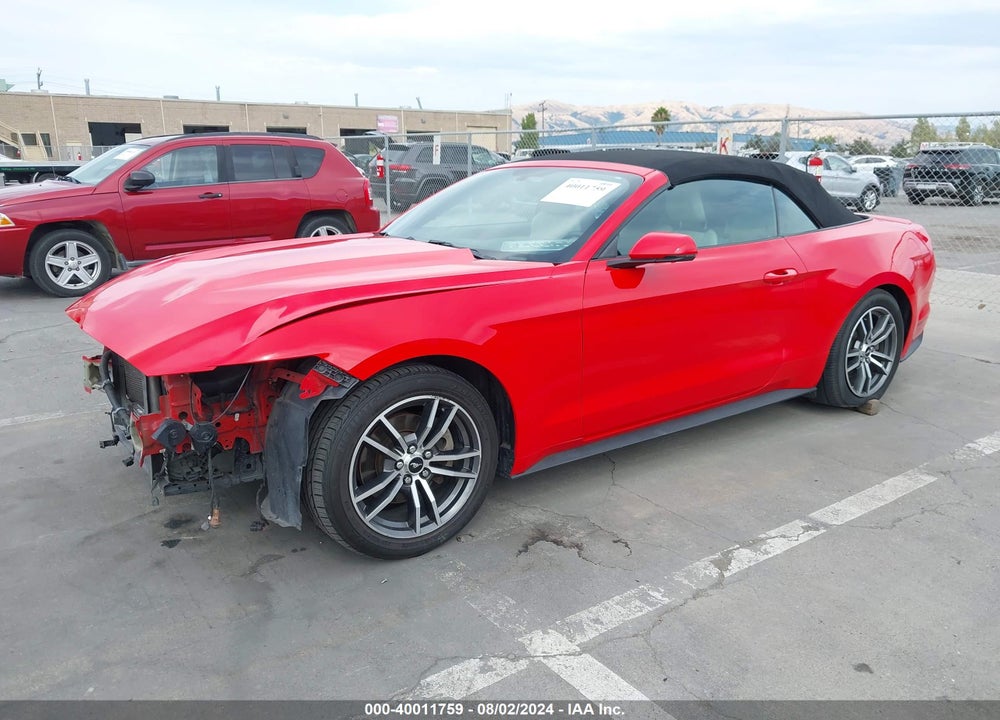 2017 FORD MUSTANG VIN: 1FATP8UH6H5310861