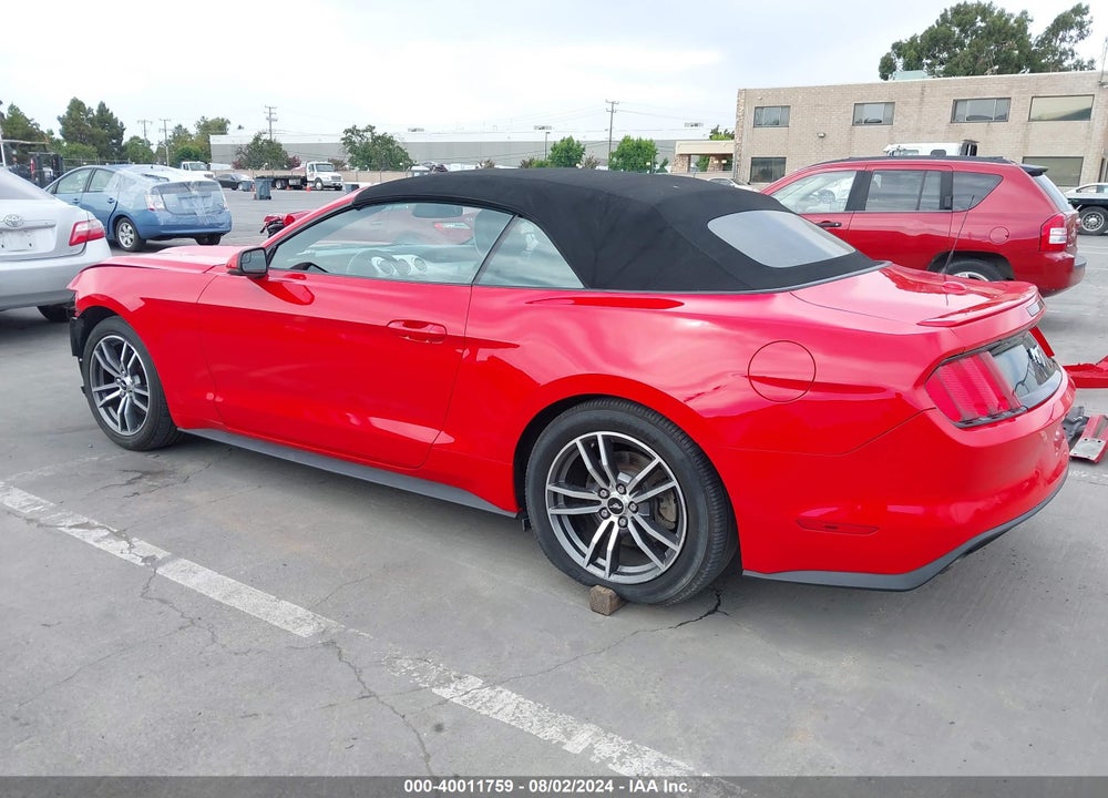2017 FORD MUSTANG VIN: 1FATP8UH6H5310861