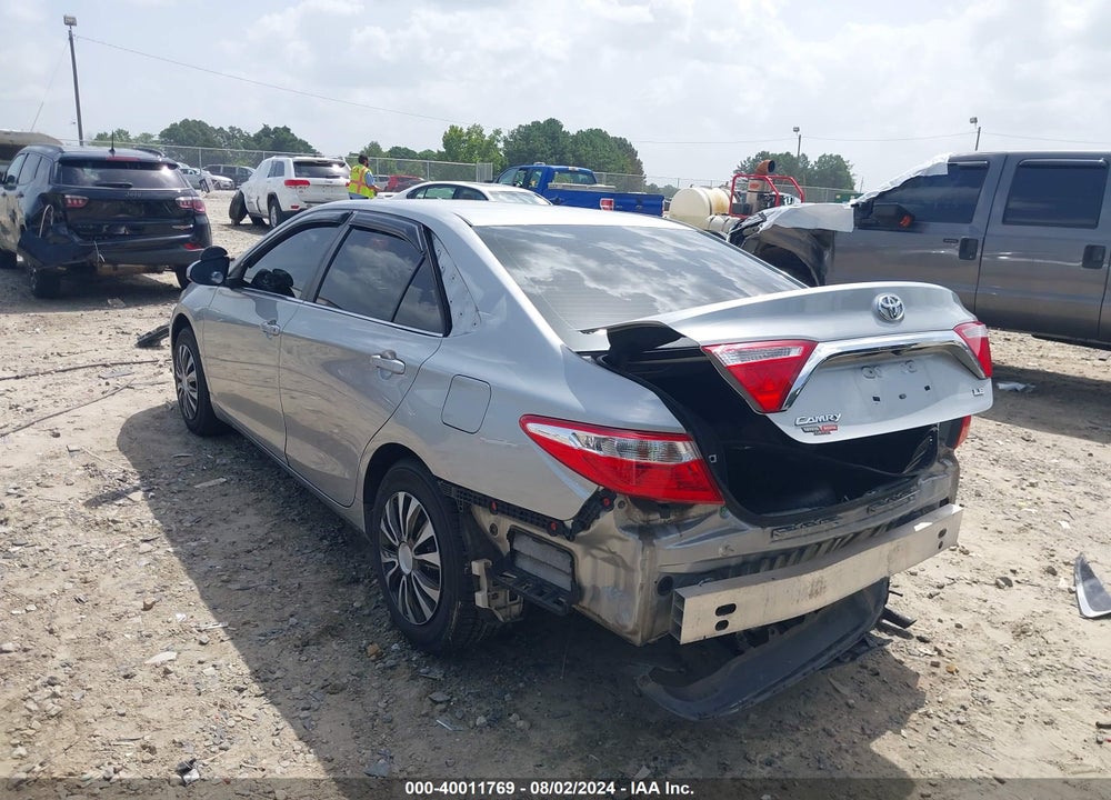 2016 TOYOTA CAMRY LE VIN: 4T4BF1FK3GR547077
