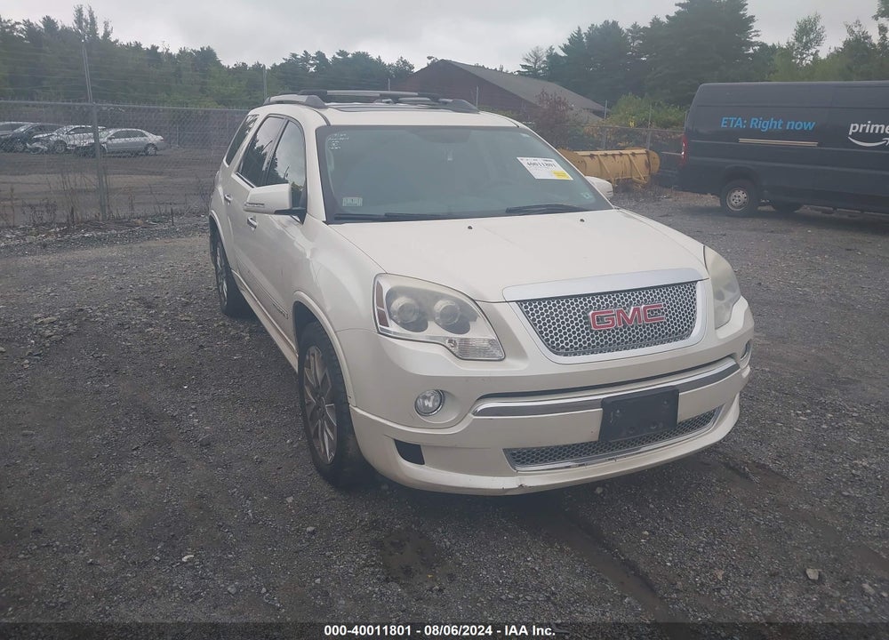 2011 GMC ACADIA DENALI VIN: 1GKKVTED8BJ398180