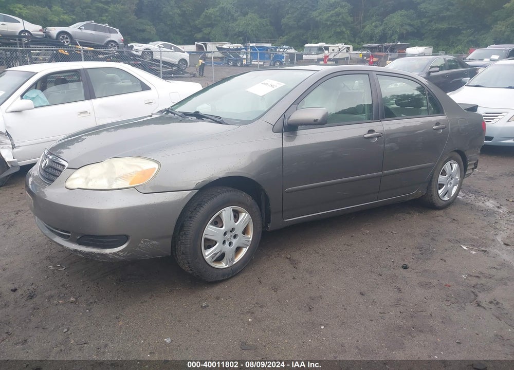 2005 TOYOTA COROLLA LE VIN: 2T1BR30E05C461837