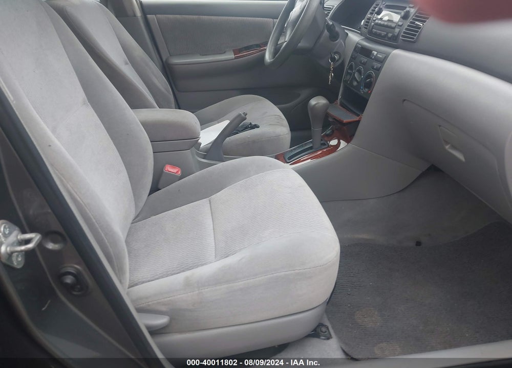 2005 TOYOTA COROLLA LE VIN: 2T1BR30E05C461837