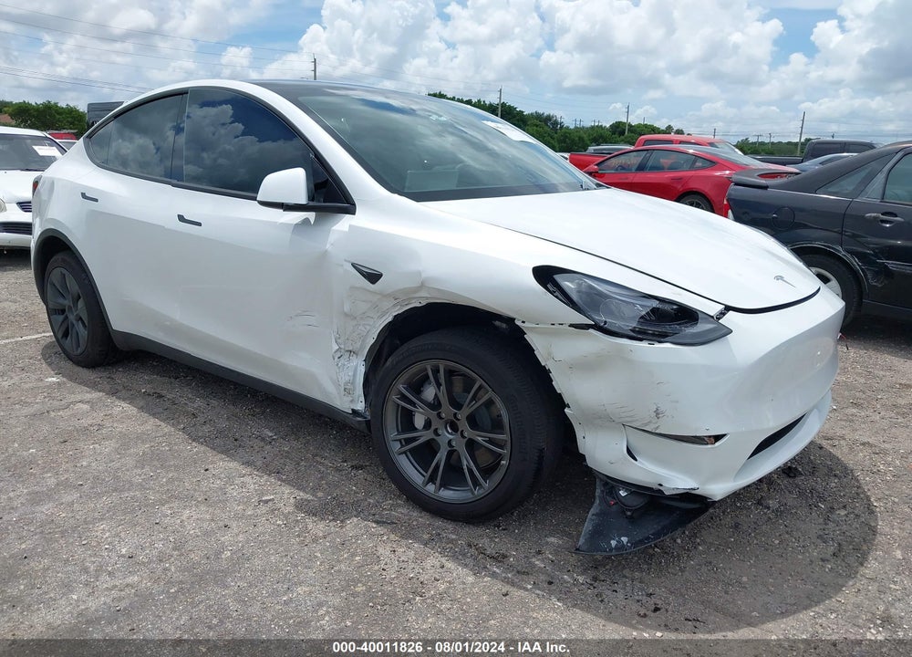2024 TESLA MODEL Y VIN: 7SAYGDED7RF099550