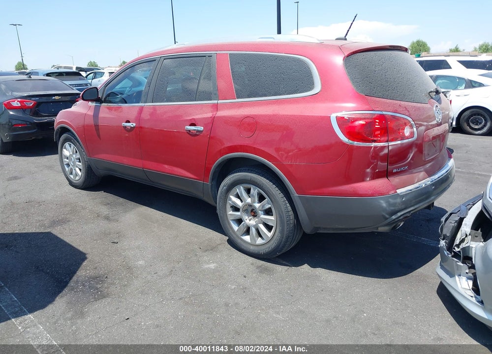 2012 BUICK ENCLAVE PREMIUM VIN: 5GAKVDED6CJ424392