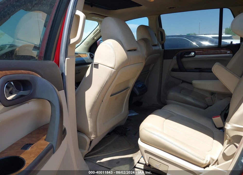 2012 BUICK ENCLAVE PREMIUM VIN: 5GAKVDED6CJ424392