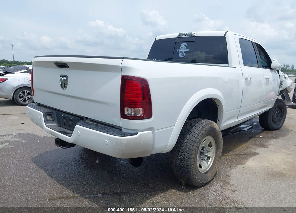 2017 RAM 2500 LAIE  4X4 6'4 BOX VIN: 3C6UR5FL1HG517344