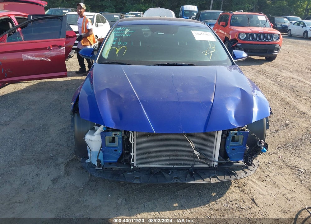 2022 HYUNDAI ELANTRA SEL VIN: KMHLM4AG2NU312949