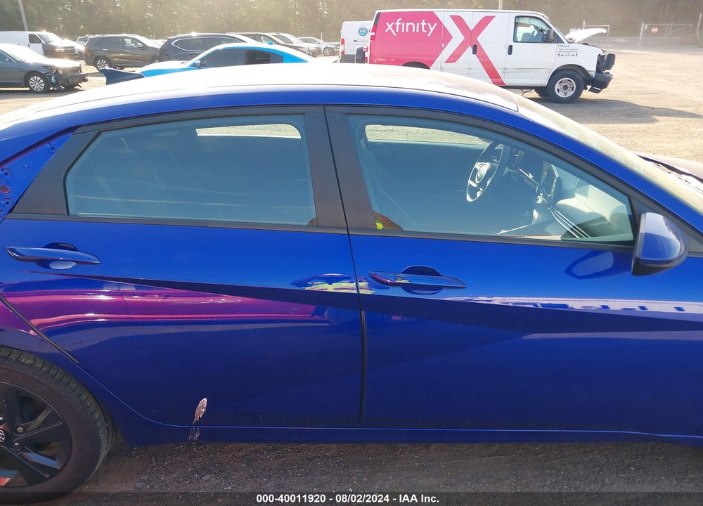 2022 HYUNDAI ELANTRA SEL VIN: KMHLM4AG2NU312949