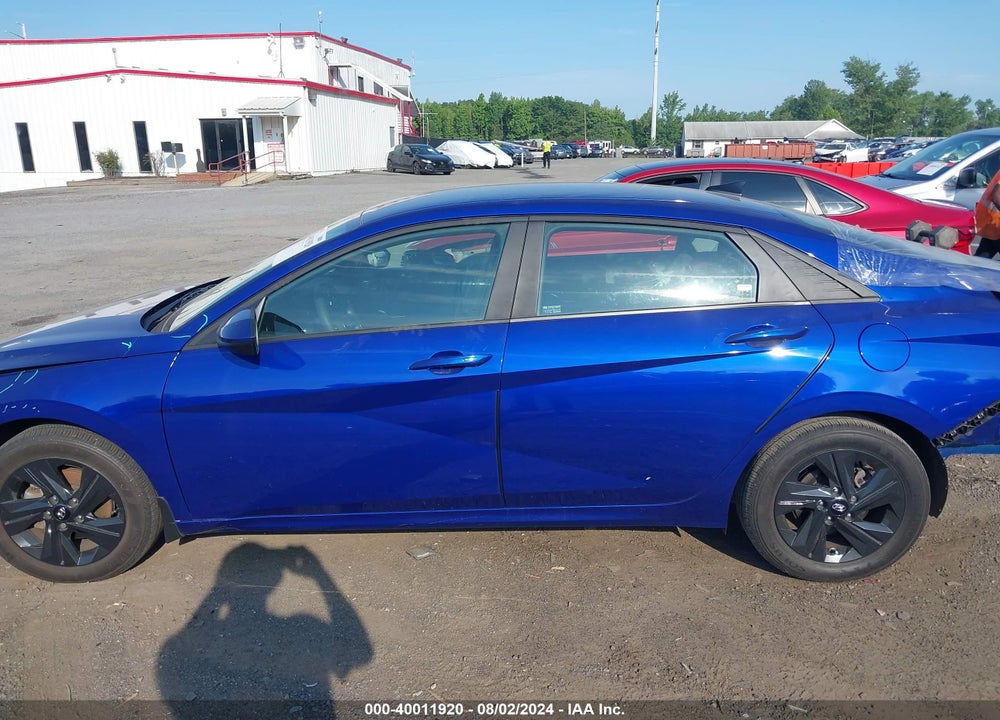 2022 HYUNDAI ELANTRA SEL VIN: KMHLM4AG2NU312949