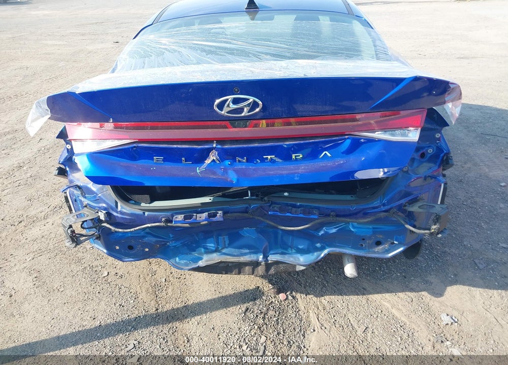 2022 HYUNDAI ELANTRA SEL VIN: KMHLM4AG2NU312949