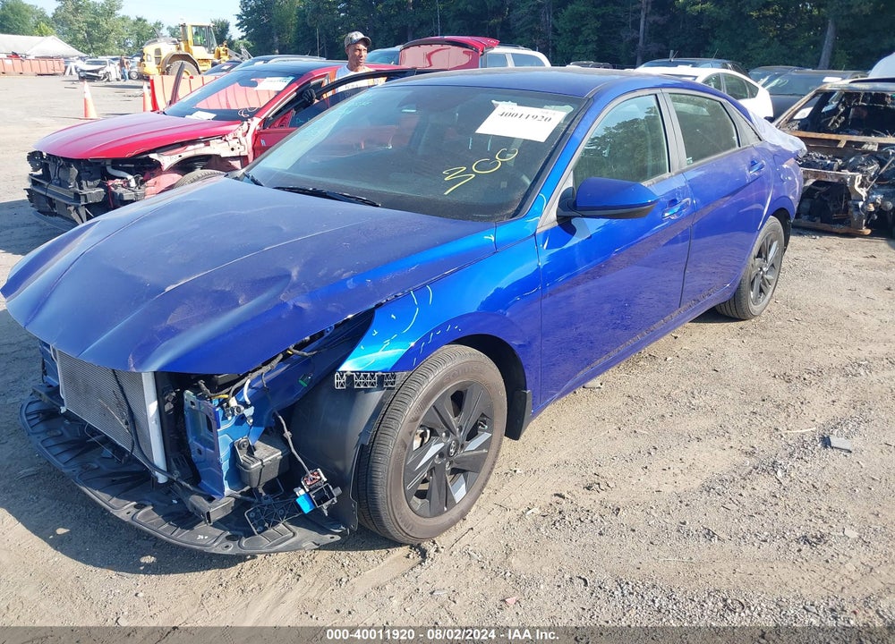 2022 HYUNDAI ELANTRA SEL VIN: KMHLM4AG2NU312949