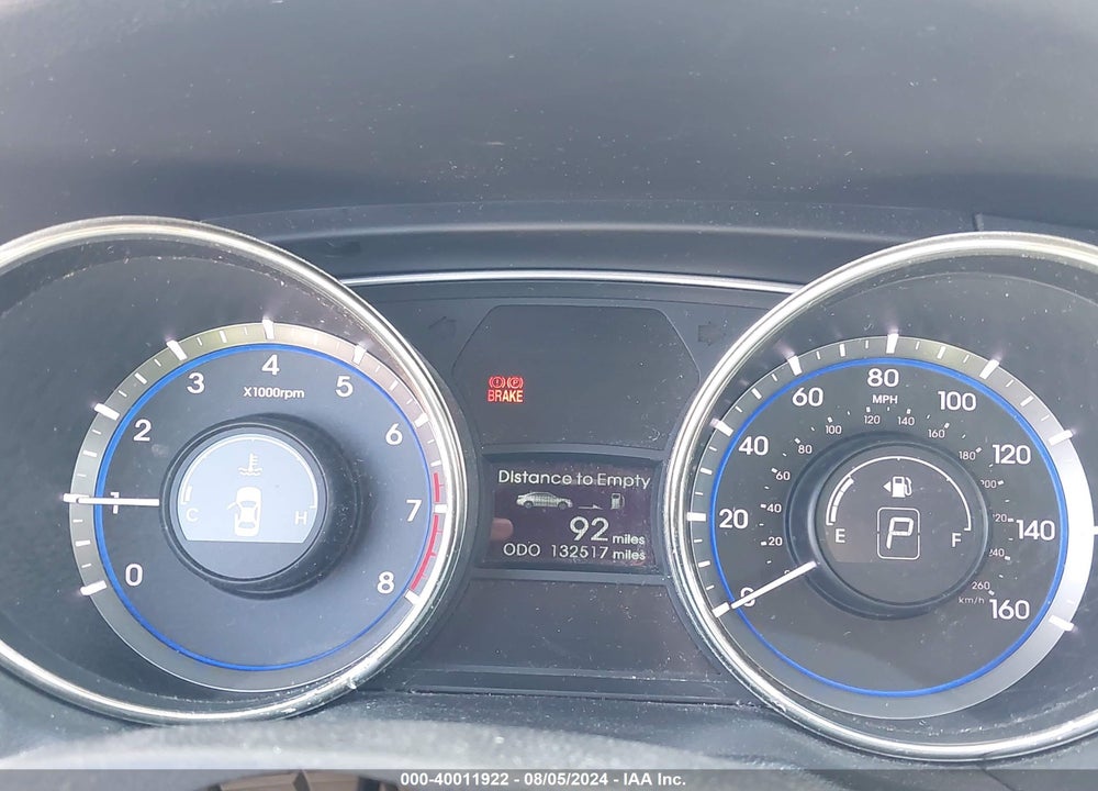 2011 HYUNDAI SONATA GLS VIN: 5NPEB4AC4BH209859