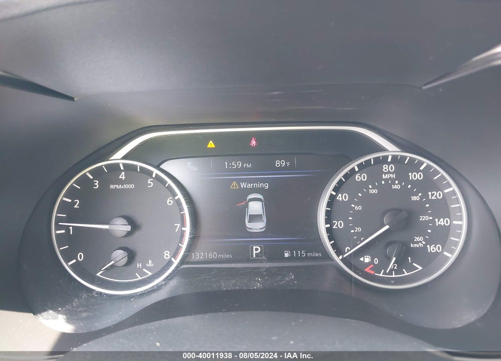 2019 NISSAN MAXIMA 3.5 SL VIN: 1N4AA6AV5KC374531